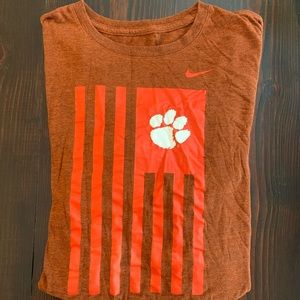 Nike Clemson flag tee